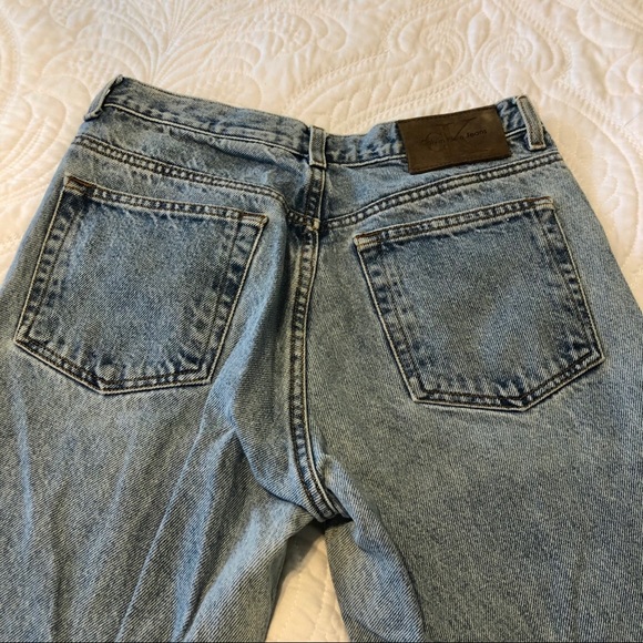 EUC Calvin Klein Bootleg Jeans size 7 RN36009 - Picture 1 of 5